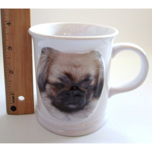 XPRES Best Friend Originals PEKINGESE Embossed/Raised DOG 3D Coffee Mug 2002 VTG - Picture 8 of 9